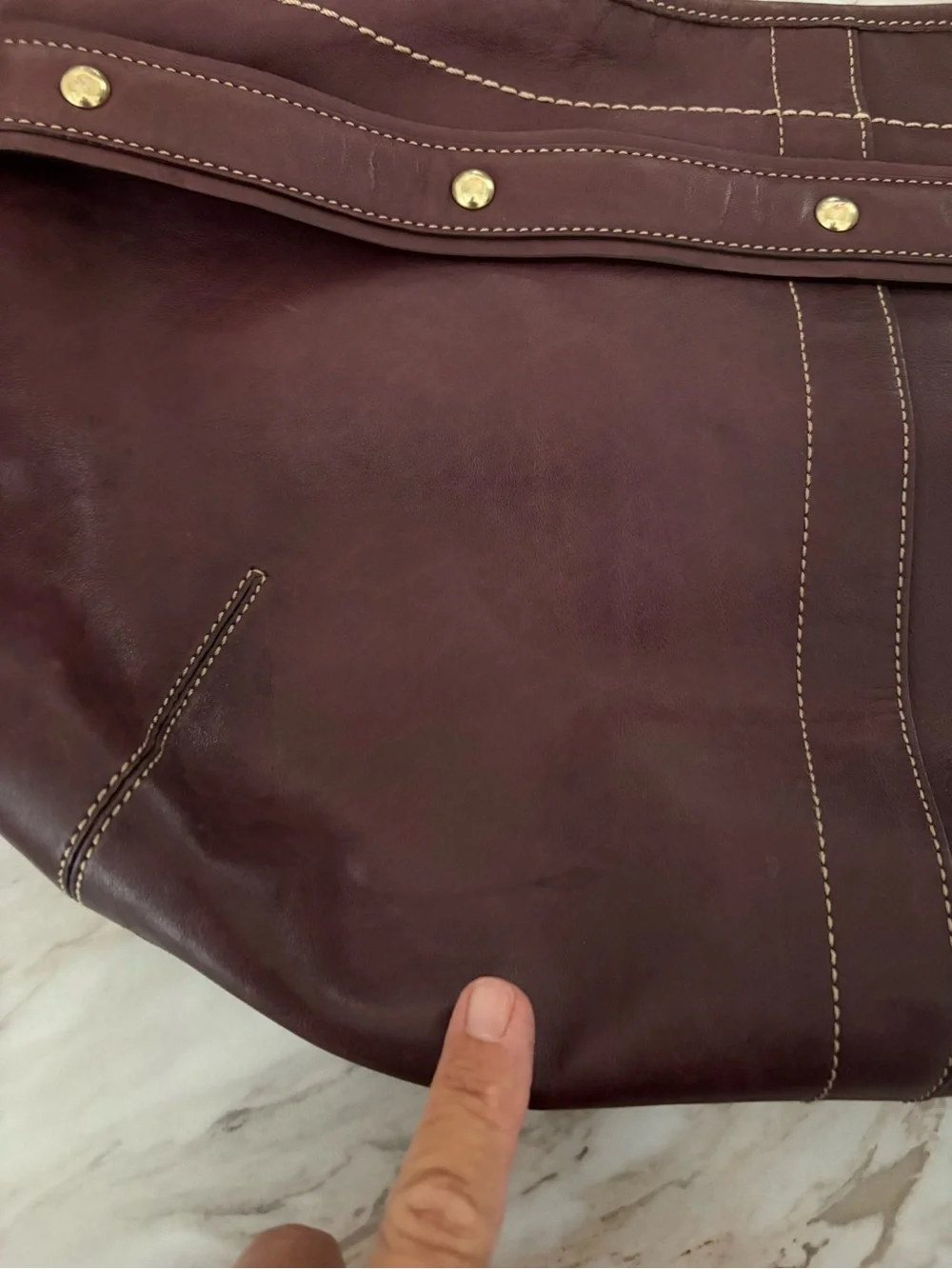 Coach Ergo Hobo Horsebit Hobo Shoulder Bag, in a burgundy E0793-11262 RARE!!